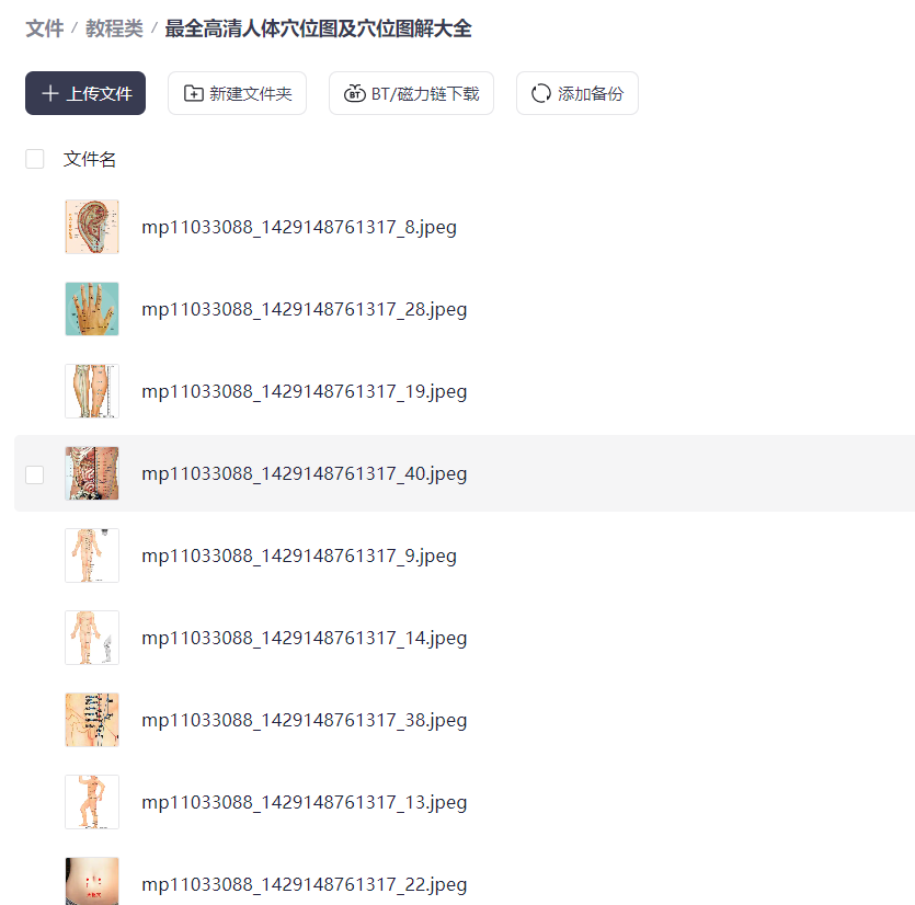 《最全高清人体穴位图及穴位图解大全》全图片版-教程资源论坛-正贤网络科技