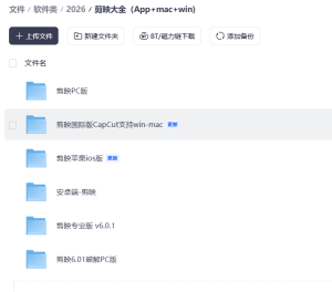 最新整理:剪映全平台全版本-正贤网络科技